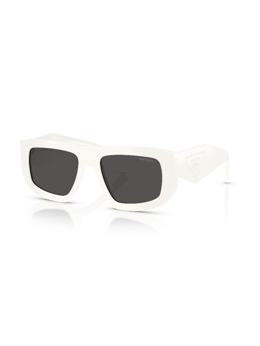 New Prada Women's Sunglasses Multicolor Grey Lens Acetate Frame PR D04SU 17K08Z